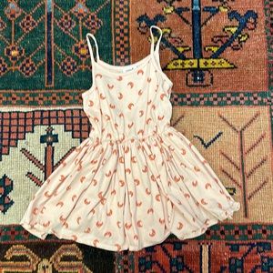 Oeuf croissant dress, size 6-7 years